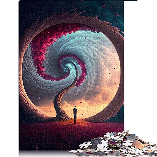 1000 Teile Puzzles Cosmic Gateway Puzzle für Erwachsene Holzpuzzle Lernspiel für Erwachsene Kinder (Größe 50x75cm) von CARGIS