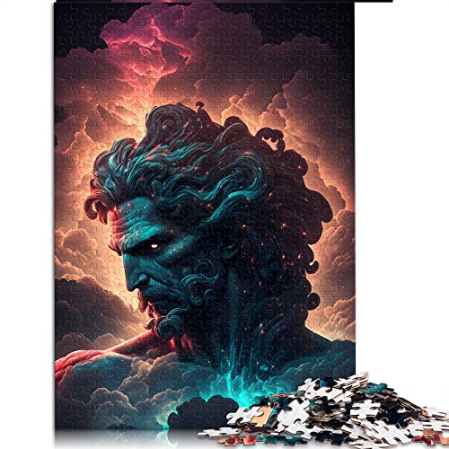 1000 Teile Puzzles für Erwachsene Etherial Aquarius Puzzle Erwachsene Holzpuzzles Tolles Geschenk für Erwachsene (Größe 50x75cm) von CARGIS