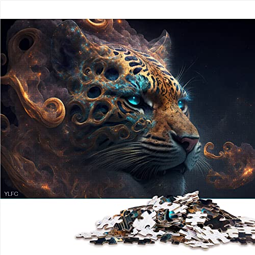 für Erwachsene 1000 Teile Puzzle Geschenke Tier Tiger Puzzles für Erwachsene Papppuzzles Puzzles für Erwachsene Geschenke (Größe 26x38cm) von CARGIS