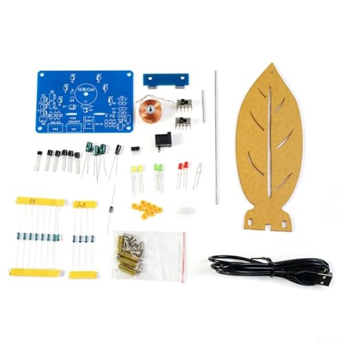 Lustiges Lötprojekt-Kit mit interaktiven Elementen, einschließlich elektromagnetischer Schaukel und LEDs von CARMOTTER