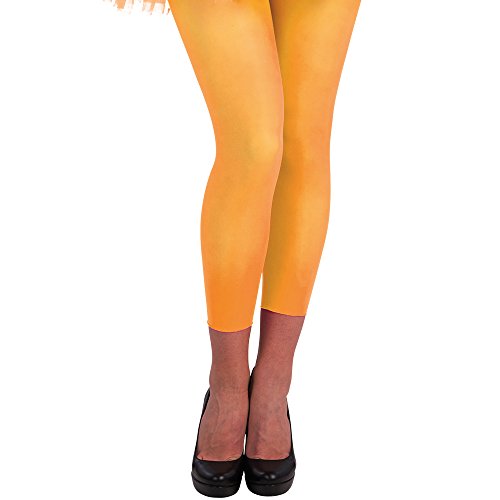 Carnival Toys 3828 Leggins, Orange Fluo, Erwachsene, Einheitsgröße, one Size von Carnival Toys