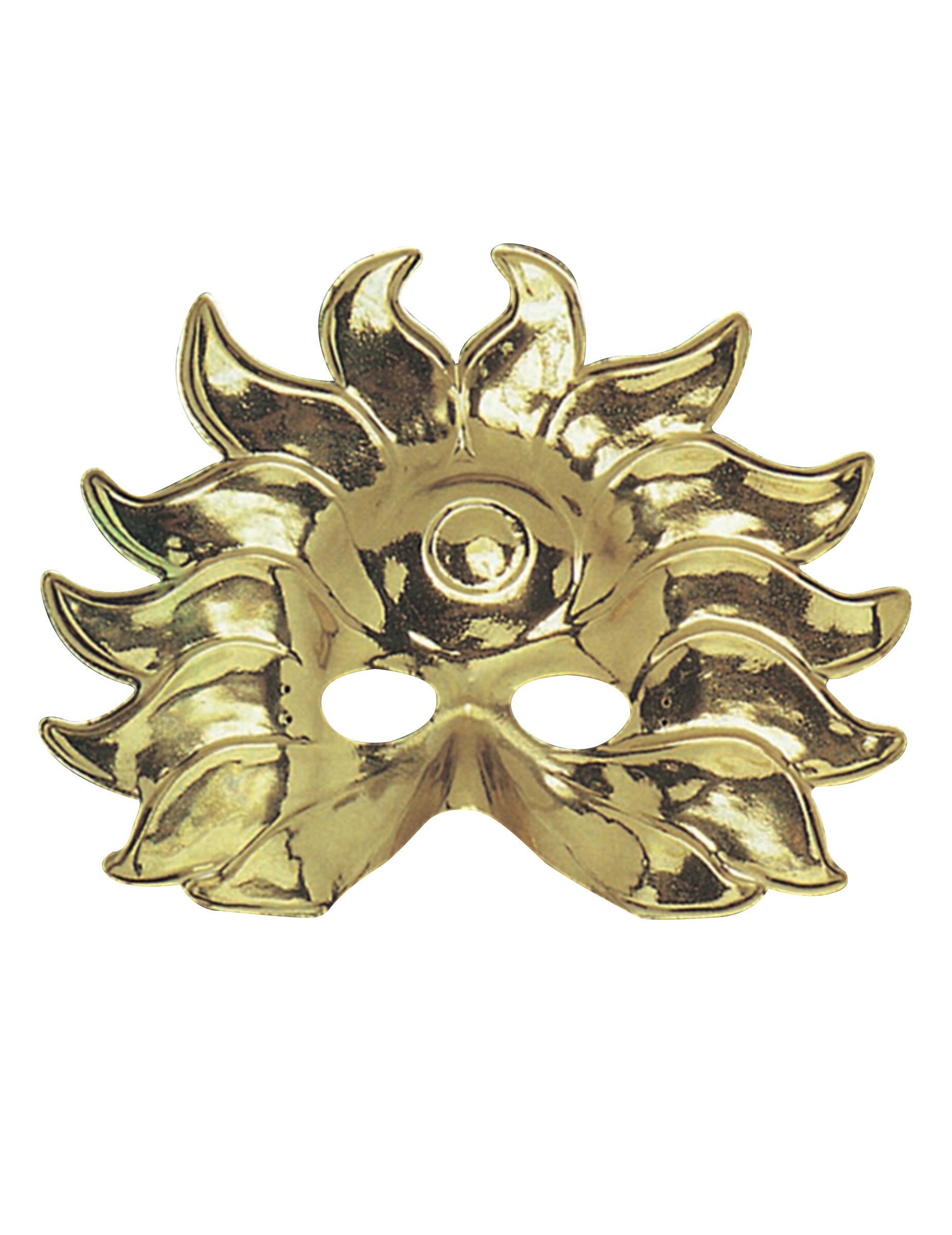 Sonnen-Maske Herrschermaske gold von CARNIVAL TOYS