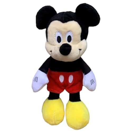 Disney Mickey Mouse Plüschfigur 22 cm aus weichem Polyester für Kinder von CARTOON