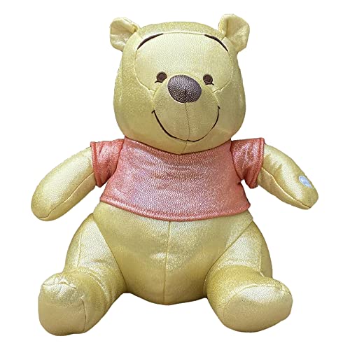 Disney Plüschtier Winnie Puuh, 100. Jubiläum, Chrom, holografisch, mit Sound, 30 cm von CARTOON