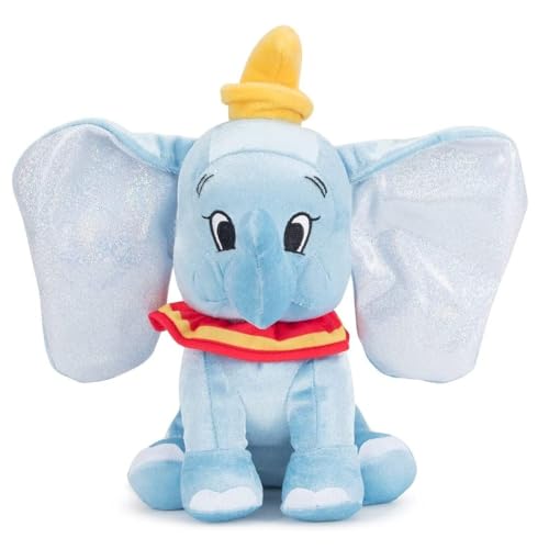 Plüsch Dumbo Platinum Edition 100th Anniversary Disney Plüschfigur für Kinder 25 cm aus recyceltem Polyester von CARTOON