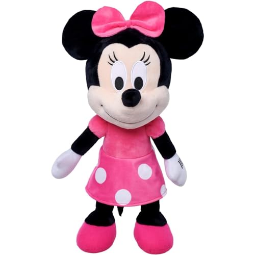 Plüschtier Minnie Disney Kuscheltier für Kinder 20 cm aus weichem Polyester von CARTOON