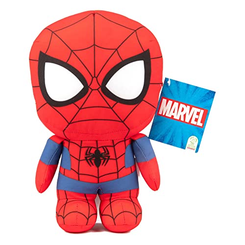 Spiderman Plüschtier Marvel Kopfkopf Kinderpuppe mit Sound, 30 cm von CARTOON