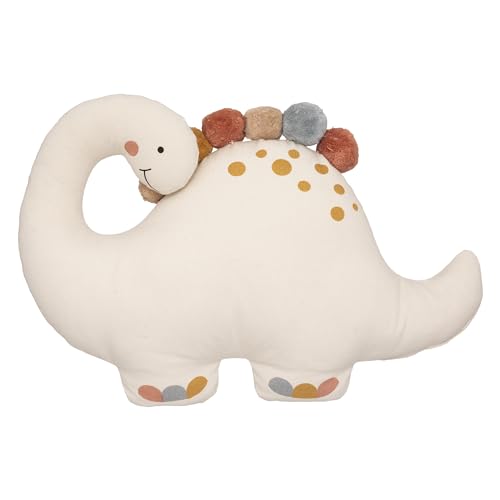 Kinderkissen Dinosaurier Baumwolle - Beige - L40 X B30cm von CASA DI ELTURO