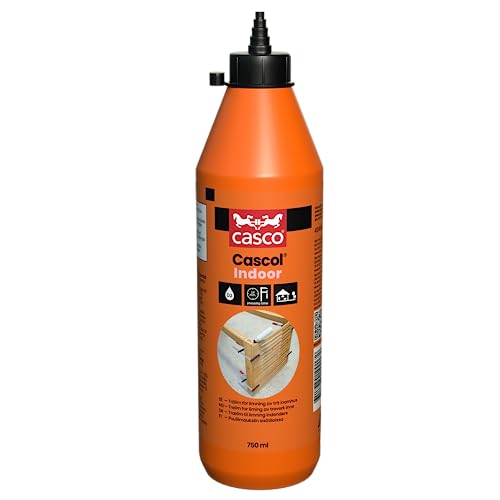 Casco Cascol Indoor - Schnellhärtender Holzkleber zum Verkleben von Holz auf Holz im Innenbereich. 750 ml von CASCO