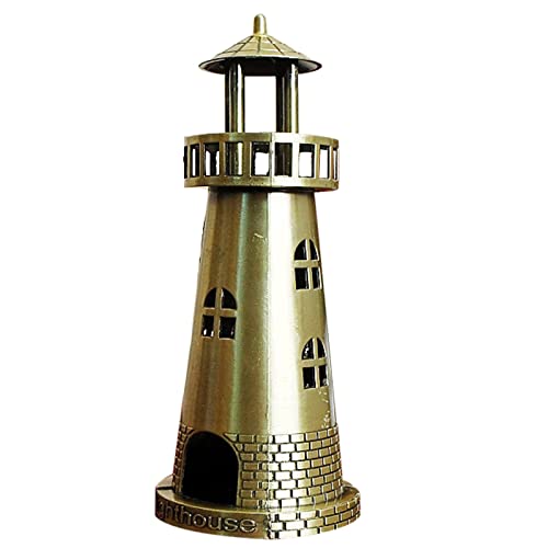 3D-Leuchtturm-Modell, Metall, Tischplatte, Desktop-Ornament, Basteln für Zuhause, Schlafzimmer, Wohnzimmer, Dekoration, Leuchtturm, Modellbausätze für Erwachsene von CASNO