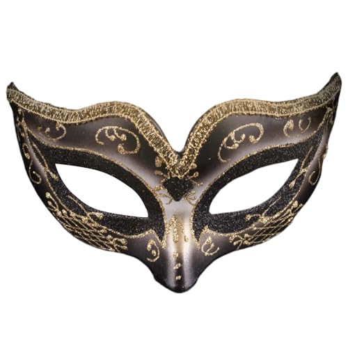 CASNO Maskerade Maske Halloween Augenmaske Cosplay Kostüm Halbmaske Maskerade Kostüm Zubehör für Halloween Karneval Party Modische Party Maske von CASNO