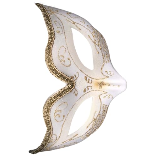 CASNO Maskerade Maske Halloween Augenmaske Cosplay Kostüm Halbmaske Maskerade Kostüm Zubehör für Halloween Karneval Party Modische Party Maske von CASNO