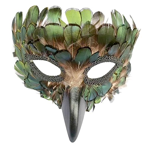 CASNO Maskerade Maske Hochzeit Karneval Maske Party Aufführungen Maske Schönheit Kostüm Frauen Maske Festival Halloween Maske Halbgesicht Federn Maske Cosplays Federn Maske Maskerade Ball Maske von CASNO