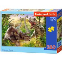 CASTORLAND B-018413 Dinosaur Battle, Puzzle 180 Teile von CASTORLAND