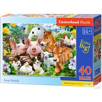 CASTORLAND B-040339-1 Farm Friends Puzzle 40 Teile [44 CASTORLAND B-040339-1 Farm Friends Puzzle 40 Teile [44 von CASTORLAND