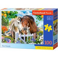 CASTORLAND B-111121 Best Friends, Puzzle 100 Teile von CASTORLAND