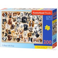 CASTORLAND B-222162 Collage with Dogs Puzzle 200 Teile [44 CASTORLAND B-222162 Collage with Dogs Puzzle 200 Teile [44 von CASTORLAND