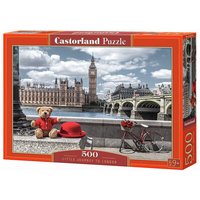 CASTORLAND B-53315 Little Journey to London, Puzzle 500 Teile von CASTORLAND