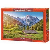 CASTORLAND B-53360 Summer in the Alps, Puzzle 500 Teile von CASTORLAND