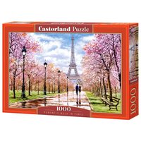 CASTORLAND C-104369-2 Romantic Walk in Paris, Puzzle 1000 Teile von CASTORLAND