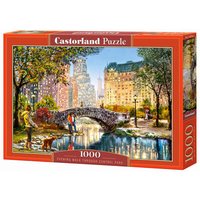 CASTORLAND C-104376-2 Evening Walk Through Central Park, Puzzle 1000 Teile von CASTORLAND