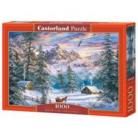 CASTORLAND C-104680-2 Mountain Christmas, Puzzle 1000 Teile CASTORLAND C-104680-2 Mountain Christmas, Puzzle 1000 Teile von CASTORLAND