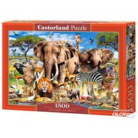 CASTORLAND C-151950-2 Savanna Animals Puzzle 1500 Teile [44 CASTORLAND C-151950-2 Savanna Animals Puzzle 1500 Teile [44 von CASTORLAND