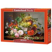 CASTORLAND C-200658-2 Still Life with Flowers and Fruit Basket Puzzle 2000 Teile CASTORLAND C-200658-2 Still Life with Flowers and Fruit Basket Puzzle 2000 Teile von CASTORLAND