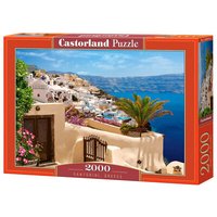 CASTORLAND C-200672-2 Erwachsenenpuzzle 2000 Teile Santorini, Greece von CASTORLAND