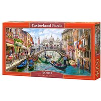 CASTORLAND C-400287-2 Charms of Venice, Puzzle 4000 Teile von CASTORLAND