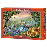 Castorland B-52141 Jungle River, Puzzle 500 Teile von CASTORLAND