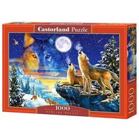 Castorland C-103317-2 Howling Wolves, Puzzle 1000 Teile von CASTORLAND