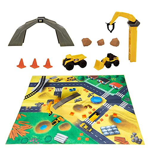 CatToysOfficial 82950 CAT Little Machines Construction MAT von CAT