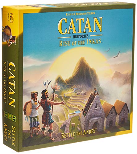 CATAN Der Aufstieg der Inka | Brettspiel | Ab 12 Jahren | 3-4 Spieler | 90 Minuten Spielzeit von CATAN