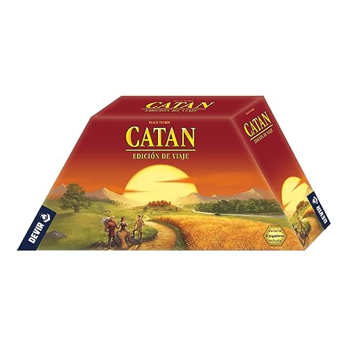 Devir Catan, Brettspiel (222579) -Reise-Edition, bunt von CATAN