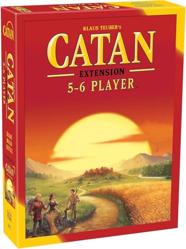 Catan MFG03072 - Brettspiele, The Settlers of Catan 5-6 Player Expansion - Englische Sprache Catan MFG03072 - Brettspiele, The Settlers of Catan 5-6 Player Expansion - Englische Sprache von CATAN