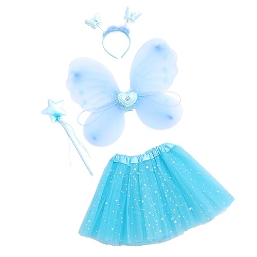 CATIEBYE 1 Set Fairy Rock Kostüm Accessoire Für Mädchen Verspielt Und Glitzernd Perfekt Für Karneval Fasching Und Verkleidungen Ideal Für Rollenspiele Und Kreative Anlässe von CATIEBYE