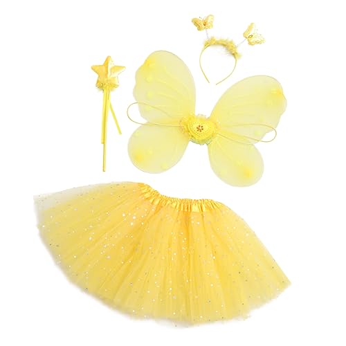 CATIEBYE 1 Set Fairy Rock Performance Dress Up Accessoire Für Mädchen Kostüm Mit Funkelnden Details Für Kreative Rollenspiele Und Bühnenauftritte Ideal Für Karneval Fasching Und von CATIEBYE