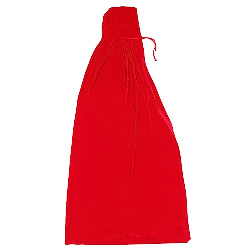 CATIEBYE 1Pc Halloween Cosplay Umhang Mit Kapuze Rotes Cape Für Kostümparty Perfekte Verkleidung Für Zauberer Hexen Und Vampir Lang Unisex von CATIEBYE