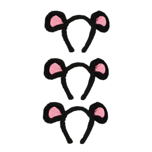 CATIEBYE 3 Stück Kawaii Haarreif mit Kuscheligen Mäuseohren Verstellbares Elastisches Kostüm Stirnband für Geburtstagsfeier Bühnenauftritte und Kostümpartys Weiches Plüschmaterial CATIEBYE 3 Stück Kawaii Haarreif mit Kuscheligen Mäuseohren Verstellbares Elastisches Kostüm Stirnband für Geburtstagsfeier Bühnenauftritte und Kostümpartys Weiches Plüschmaterial von CATIEBYE