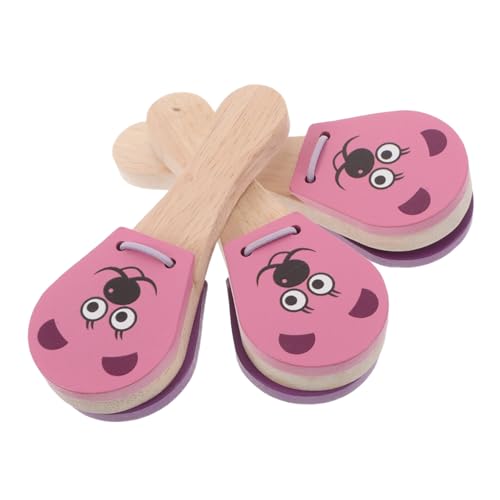 CATIEBYE 3 Stück Teiliges Holz Klappspielzeug mit Maus Motiv Rhythmusinstrumente für Kleinkinder Tierisches Percussion Frühen Musikförderung und Hand Auge Koordination CATIEBYE 3 Stück Teiliges Holz Klappspielzeug mit Maus Motiv Rhythmusinstrumente für Kleinkinder Tierisches Percussion Frühen Musikförderung und Hand Auge Koordination von CATIEBYE