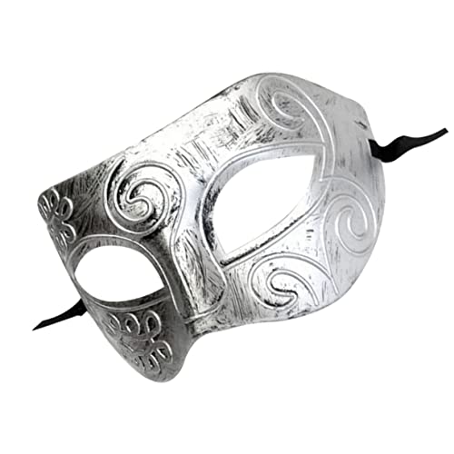 CATIEBYE Griechische Römische Maske Für Herren Maskerade Gesichtsmaske Antikem Für Kostümball Halloween Und Mottopartys Elegante Verkleidung Für Fasching Und Karneval von CATIEBYE