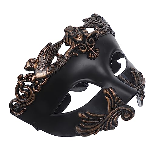 CATIEBYE Pappe Maskerade Masken Maskenball Maske Damen Maske Für Karneval Und Halloween Halbe Gesichtsmaske Venezianisch Inspiriert Für Kostümpartys Cosplay Und Fasching Elegante Und Farbgestaltung von CATIEBYE