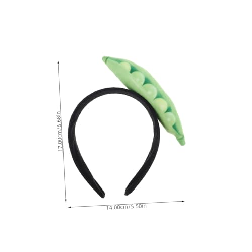 CATIEBYE Neuartige Kopfbedeckung Süßes Stirnband Stirnbänder Gesichts Make Up Stirnband Lustige Gemüse Kopfbedeckungen Schöner Haarreifen Erbsenkostüm Für CATIEBYE Neuartige Kopfbedeckung Süßes Stirnband Stirnbänder Gesichts Make Up Stirnband Lustige Gemüse Kopfbedeckungen Schöner Haarreifen Erbsenkostüm Für von CATIEBYE
