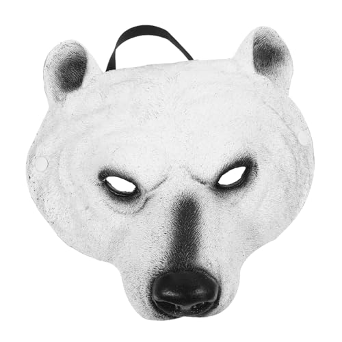 CATIEBYE Realistische Bärenmaske aus Leichtem PU für Festival Maskenbälle Kostümparty Party Dekoration für Damen Herren CATIEBYE Realistische Bärenmaske aus Leichtem PU für Festival Maskenbälle Kostümparty Party Dekoration für Damen Herren von CATIEBYE