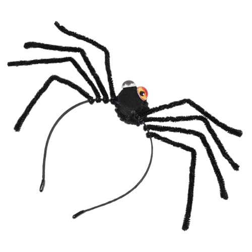 CATIEBYE Spinnenkopfschmuck Plüsch Spinnenhaarreifen Dekoration Spinnennetz Stirnband Für Erwachsene Halloween Spinnen Stirnbänder Frauen Spinnennetz Kopfschmuck Thema Riesige CATIEBYE Spinnenkopfschmuck Plüsch Spinnenhaarreifen Dekoration Spinnennetz Stirnband Für Erwachsene Halloween Spinnen Stirnbänder Frauen Spinnennetz Kopfschmuck Thema Riesige von CATIEBYE