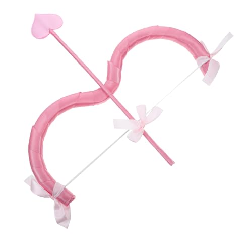 CAXUSD 1 Satz Amor Requisiten Cosplay-Accessoires Kostümset party dekoration karneval accessoires Cosplay Zubehör Amor Cosplay-Zubehör Amor Cosplay Requisiten Amorbogen Schleife Rosa von CAXUSD