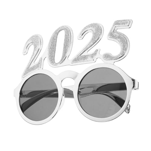 CAXUSD 2025 Brille Partybrillen Neujahrsbrille 2024 Neujahrs-Sonnenbrille Abschlussfeier Brille Partyzubehör party brille Neujahrsparty-Brille Kostümzubehör für das neue Jahr Stk von CAXUSD