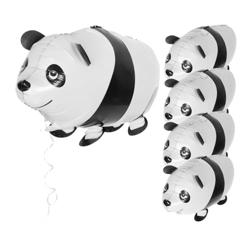 CAXUSD 2st Luftballons Mit Nutztieren Panda Folienballon Geburtstagsfeier Ballon Waldballons Cartoon-tier-ballon Heliumfolienballons Luftballons Für Geburtstagsfeiern Aluminiumfolie von CAXUSD