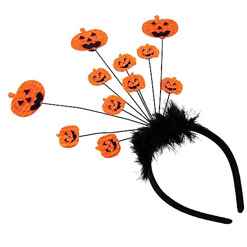 CAXUSD Halloween Kürbis Set Dress up Party Stirnband Haarreifen Kopfschmuck Requisiten Für Cosplay Zubehör Halloween Kostüme von CAXUSD